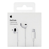 Fone Ouvido Earpods Conector Lightning Branco Apple Mmtn2bz/a