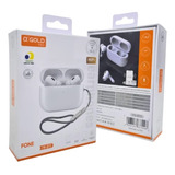 Fone Sem Fio A'gold Pro Fn-bt5 Bluetooth 5.3 Cor Branco 