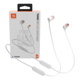 Fone Sem Fio Jbl Tune 125bt Bluetooth - Branco Original Nfe