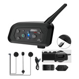 Fone V6 Pro Intercomunicador Bluetooth Capacete Moto 