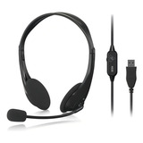 Fone Voip Behringer Hs20 Usb Headset Escritorio Home Office Cor Preto Cor Da Luz Sem
