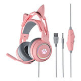 Fones Ouvido Para Jogos Com Fio Sy-g25 E Microfone Usb