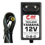 Fonte 12v 1,5 Para Teclado Casio Ctk-6200 Px-350we Px-s3000
