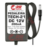 Fonte 12v Pra Pedal Pedaleira Tech