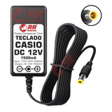 Fonte 12vdc Para Teclado Piano Casio Dp-120 Px-560m X-135we