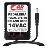 Fonte 14vac Para Pedal Boss Gs-10