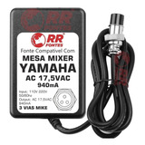 Fonte 17,5v Para Mesa De Som Yamaha Pa20 Mixer Mg12/4 Mg16/4
