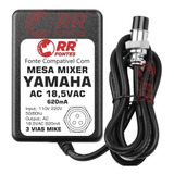Fonte 18,5v Para Mesa Som Mixer Yamaha Pa10 Mg10xu Mg10xuf