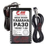 Fonte 18v Para Mesa Mixer Yamaha Pa-30 Mg124cx, Mg166cx, F4