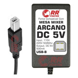 Fonte 5v 500ma Para Interface De Áudio Arcano Ot-2 Usb