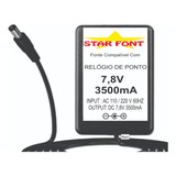 Fonte 7,8v 3.5a Para Relógio Ponto Henry Prisma Super Fácil