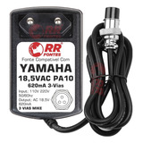 Fonte Ac 18,5v Para Mesa Som Mixer Yamaha Pa10 Mg10xu Mg10/2