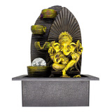 Fonte Agua Decorativa Cascata Artificial Iluminada Feng Shui
