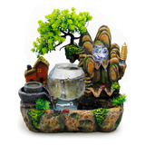 Fonte Agua Decorativa Cascata Artificial Relaxante 296101
