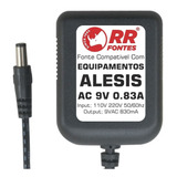 Fonte Alesis 9v 830ma 850ma Para