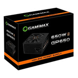 Fonte Atx Gamemax 650w 80plus Bronze