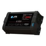 Fonte Automotiva Jfa 200a Slim Bivolt Voltímetro Digital Som