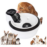 Fonte Bebedouro Cães Gatos 2 Litros 110v C/ Filtro De Carvao