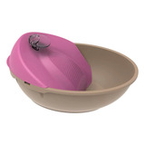 Fonte Bebedouro Purificador De Água Petit Gatos 220v - Rosa