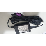 Fonte + Cabo Usb P/ Impressora Hp 2546 Deskjet 22v Plug Roxo