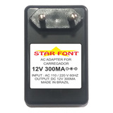Fonte Carregador 12v 300ma Compatível Com Microfone Sennheis