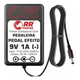 Fonte Carregador Pedal Pedaleira 9v Boss