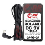 Fonte Carregador Roland Xp10-g120 (+) 9v 1a Teclado Antigo