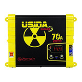 Fonte Carregador Som Carro Usina 70a 12v Voltímetro Bivolt