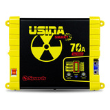 Fonte Carregador Usina 70a Battery Meter 110/220 Full 