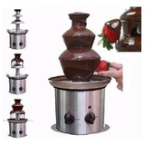 Fonte Cascata Chocolate (3 Andares) Inox 220wts