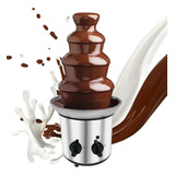 Fonte Cascata Chocolate Luxo Grande 4 Torres Eletrica