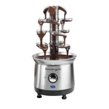 Fonte Cascata De Chocolate Fondue Queijo 4 Torres 127v 110v
