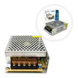 Fonte Chaveada Estabilizada Para Cftv Dvr 12v 5a Fita De Led