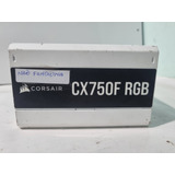 Fonte Corsair Cx750f Rgb 750w Modular 80 Com Defeito S/cabos