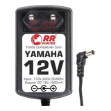 Fonte Dc 12v Para Teclado Yamaha P-80 Psr-530 P81-pp Psr-540