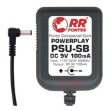 Fonte Dc 9v 100ma Para Psu-sb Behringer Powerplay