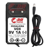 Fonte Dc 9v Pra Pedal Pedaleira Vox Stomplab 2g