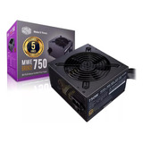 Fonte De 750w Cooler Master Mwe 80 Plus Bronze V2 Pfc Ativo