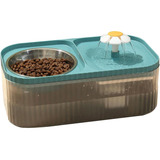 Fonte De Agua Bebedouro Comedouro Cães E Gatos 3 Litros