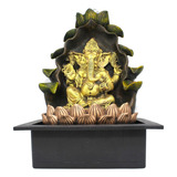Fonte De Agua Decorativa Grande Cascata Artificial Ganesha Cor Multicor 110v/220v (bivolt)