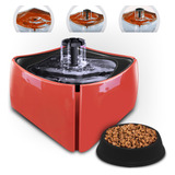Fonte De Água Para Gato Bebedor Com Filtro Purificador Pet