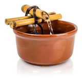 Fonte De Água Para Gato Bebedouro Em Ceramica Bambu Promoção