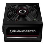 Fonte De Alimentação Gamemax 750w 80