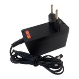 Fonte Energia 12 V. 1.5a Plug Pino P4 Led Câmera Cftv