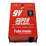 Fonte Fuhrmann Power Suply 9v 500ma Ft500 Para Pedal