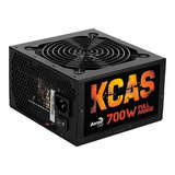 Fonte Gamer Aerocool Kcas 700w 80