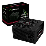 Fonte Gamer Gamemax Gp750, 750w, Pfc