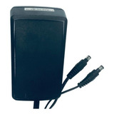 Fonte Para Camera 12v 2a Com Chicote Divisor 2 Plug P4 Macho