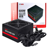 Fonte Pcyes Spark Atx 600w Real