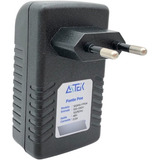 Fonte Poe Lan Compacta 48v 0.5a Conector Rj45 Bivolt 50/60hz